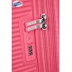American Tourister Mala/Trolley de Viagem Médio 67cm 4 Rodas Spinner Expansível SOUNDBOX Hot Pink - Ref. 9232G00270-5 American Tourister Mala/Trolley de Viagem Médio 67cm 4 Rodas Spinner Expansível SOUNDBOX Hot Pink - Ref. 9232G00270-5