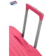 American Tourister Mala/Trolley de Viagem Médio 67cm 4 Rodas Spinner Expansível SOUNDBOX Hot Pink - Ref. 9232G00270-6 American Tourister Mala/Trolley de Viagem Médio 67cm 4 Rodas Spinner Expansível SOUNDBOX Hot Pink - Ref. 9232G00270-6