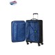 American Tourister Mala/Trolley Médio 68cm 4 Rodas Spinner Expansível MATCHUP Volt Black - Ref. 9277G00419
