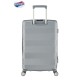 American Tourister Mala/Trolley de Viagem Médio 67cm 4 Rodas Spinner Expansível FLYLIFE Sky Silver | Ref. 9281G00225