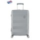 American Tourister Mala/Trolley de Viagem Médio 67cm 4 Rodas Spinner Expansível FLYLIFE Sky Silver | Ref. 9281G00225