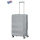 American Tourister Mala/Trolley de Viagem Médio 67cm 4 Rodas Spinner Expansível FLYLIFE Sky Silver | Ref. 9281G00225